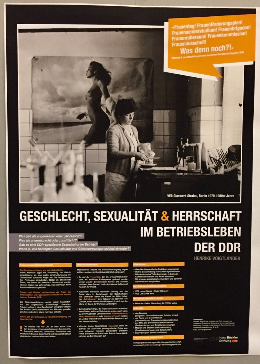 Für alle neugierigen Kolleginnen und Kollegen, die es nicht nach Münster zum #historikertag2018 geschafft haben: Hier die Poster der ZZF-Doktorand_innen. Zu sehen sind sie im #Nachwuchsforum im @Museum247 🎓 #histag18 #PhDchat