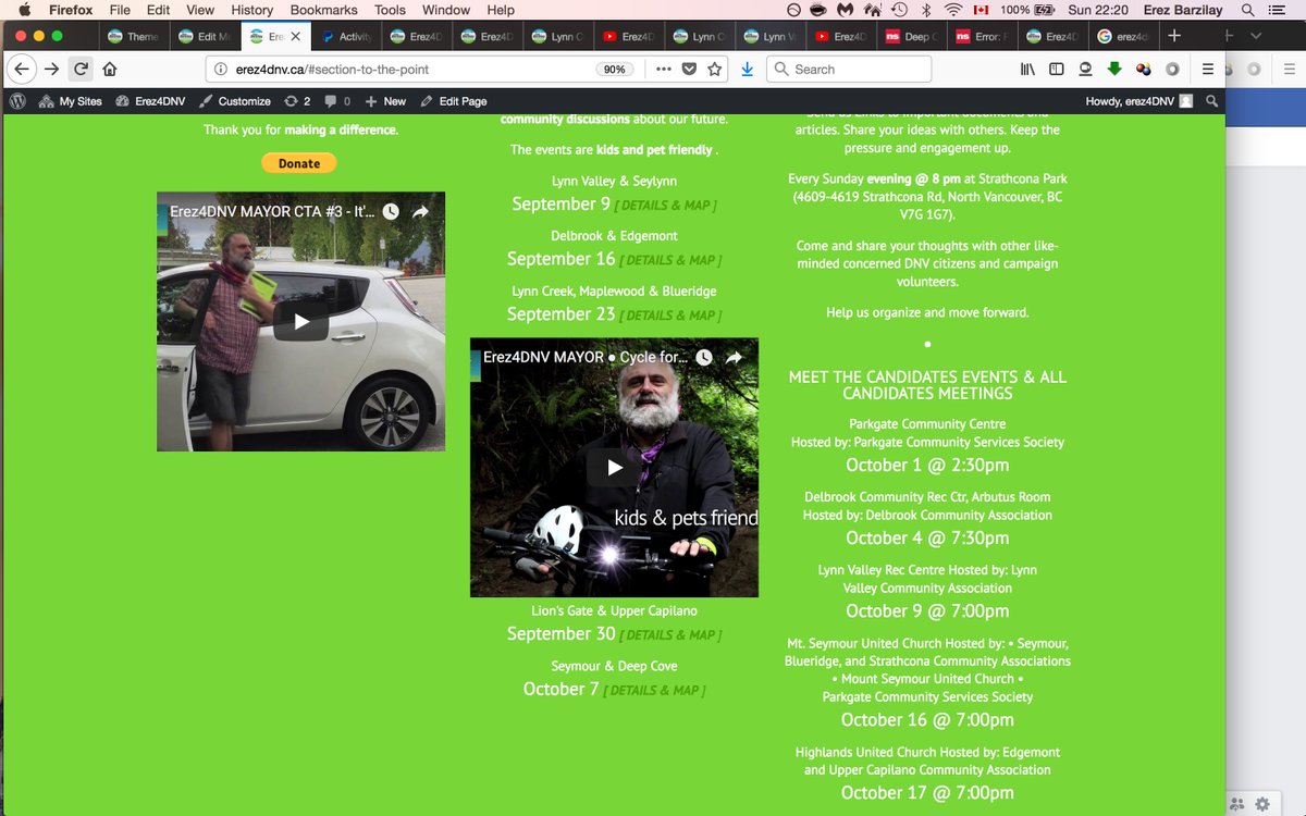 Hello Upper Capilano &amp; Lionsgate !

Please come join us Cycling for Responsible Dev for #NVanDistrict !

Sun Sept 30 @ Norgate Park ( &amp; Tatlow Ave. )   [ 10am start ]

100% kids &amp; pet friendly !

#Erez4DNVmayor #NorthVan 

bit.ly/2Oh3FdX