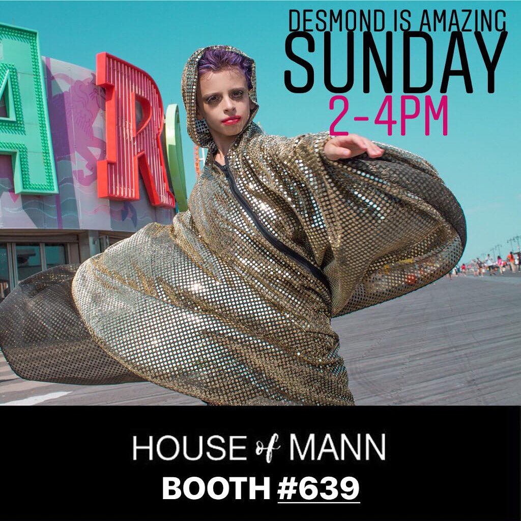 desmond_amazing's tweet photo. Come see me @RuPaulsDragCon at @TheHouseofMann on Sunday 2-4pm!

#houseofmann #dragcon #clubkid #clubkids #drag #dragartist #dragkid #dragkids #dragqueen #dragshow #queerartist #rupaul #rupaulsdragcon #rupaulsdragrace #vh1 #worldofwonder #wowpresents #wowreport #desmondisamazing https://t.co/zdGAUVTWgu