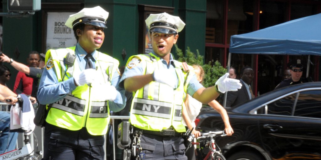 2 NYPD Traffic agents