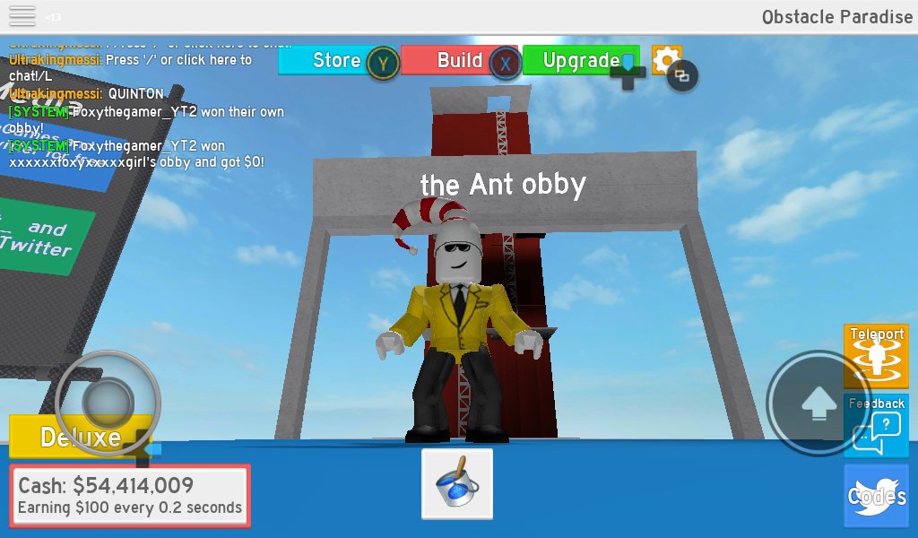 Ant On Twitter Thanks Kanye - obstacle paradise roblox games