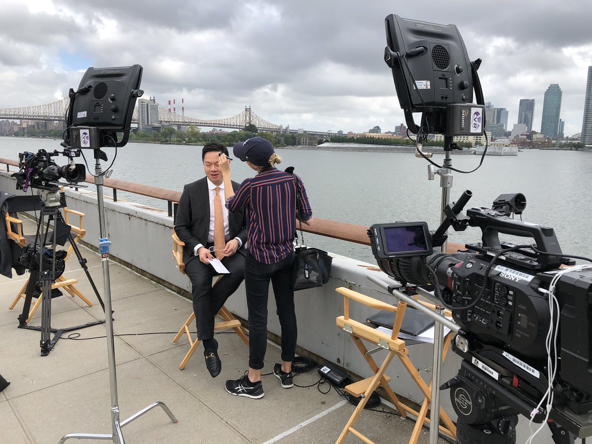 jameschau's tweet photo. Going on-air to talk about the #TB #NCDs #HLM #UNGA that can help rewrite history - if political leaders choose to make the right choices. History is watching. https://t.co/BsyXEN4X1u