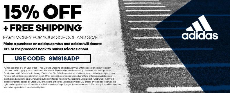 adidas 2018 promo code