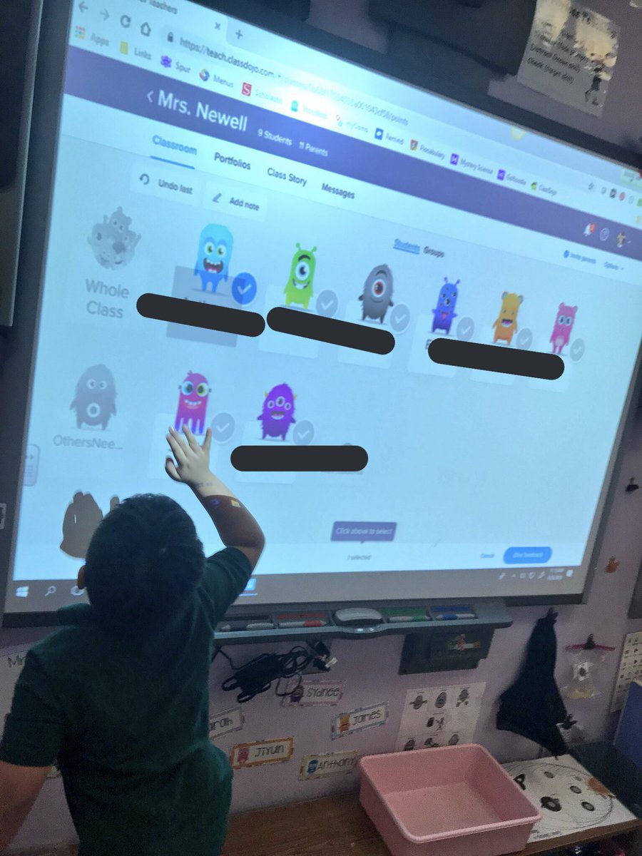 elisabethnewe10's tweet photo. Not using ClassDojo? You are truly missing out. Confidence building & accountability. “Do your work and then after I check it, give yourself a point.” #mpsmovingforward #wilsonrangersLEAD #MPSAL #MakeEverydayExtraordinary #ClassDojo #teachsmarter #WeLearnDifferentButAreNotLess https://t.co/8eQYECi4cM