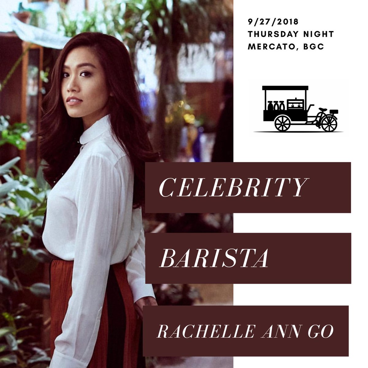pedalcafeph's tweet photo. We’re so excited to see you guys tonight! Invite your friends and meet our special guest! ☕️ https://t.co/Njbl0WmIvV