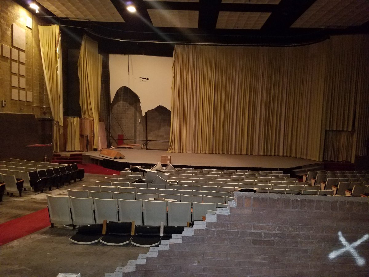 dork74's tweet photo. It's a good day when you can go back to the original theater you watched "Return of the Jedi" &amp; "The Goonies" in. This is the Blue Hen Mall cinema in Dover Delaware Closed in 1985 and is still (somewhat) standing.  #CinemaTreasures https://t.co/OOrrVh5p72