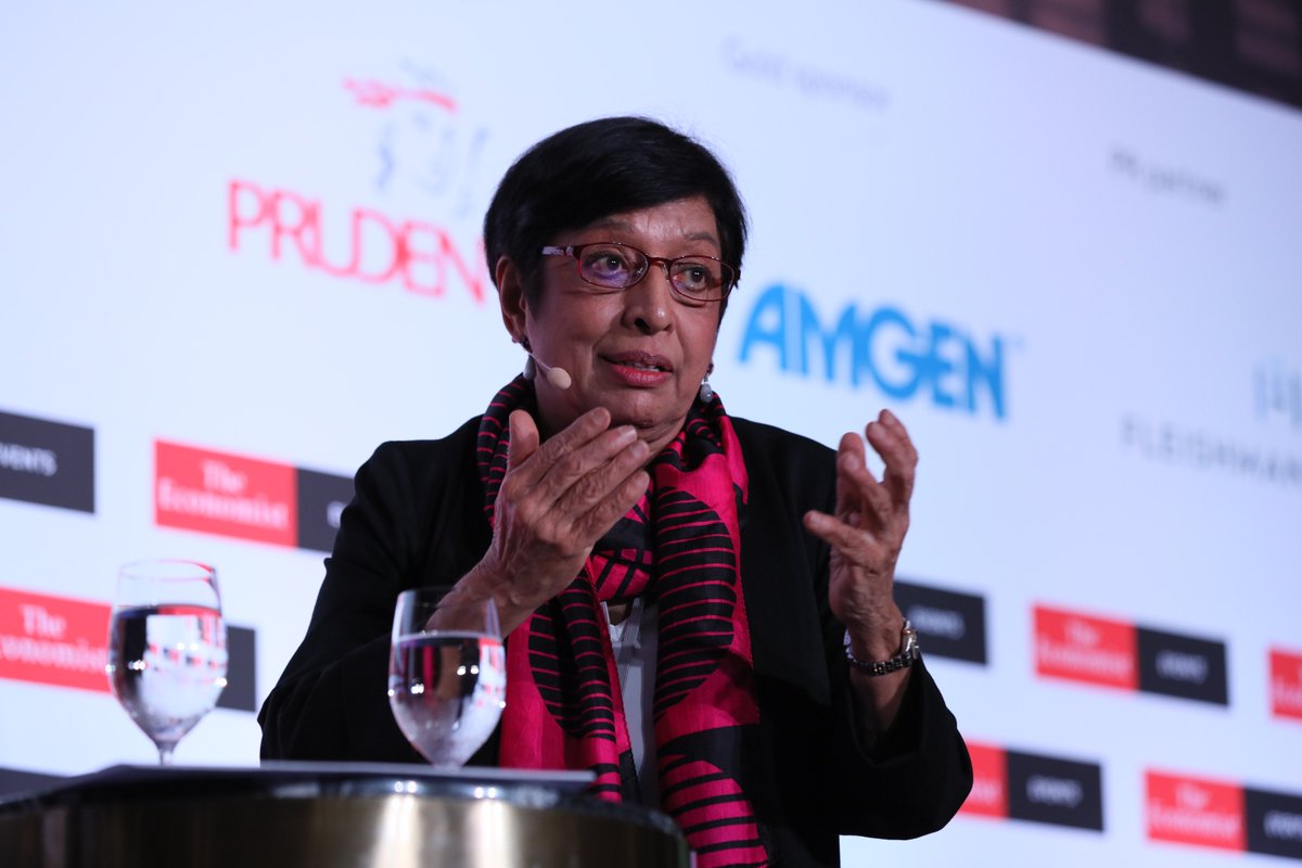 EconomistEvents's tweet photo. "We have to change this linear version of life completely." - Kanwaljit Soin, founding president of Women’s Initiative for Ageing Successfully #EconLongevity https://t.co/ZNFAwyOrsa https://t.co/xqOVA0XfxY