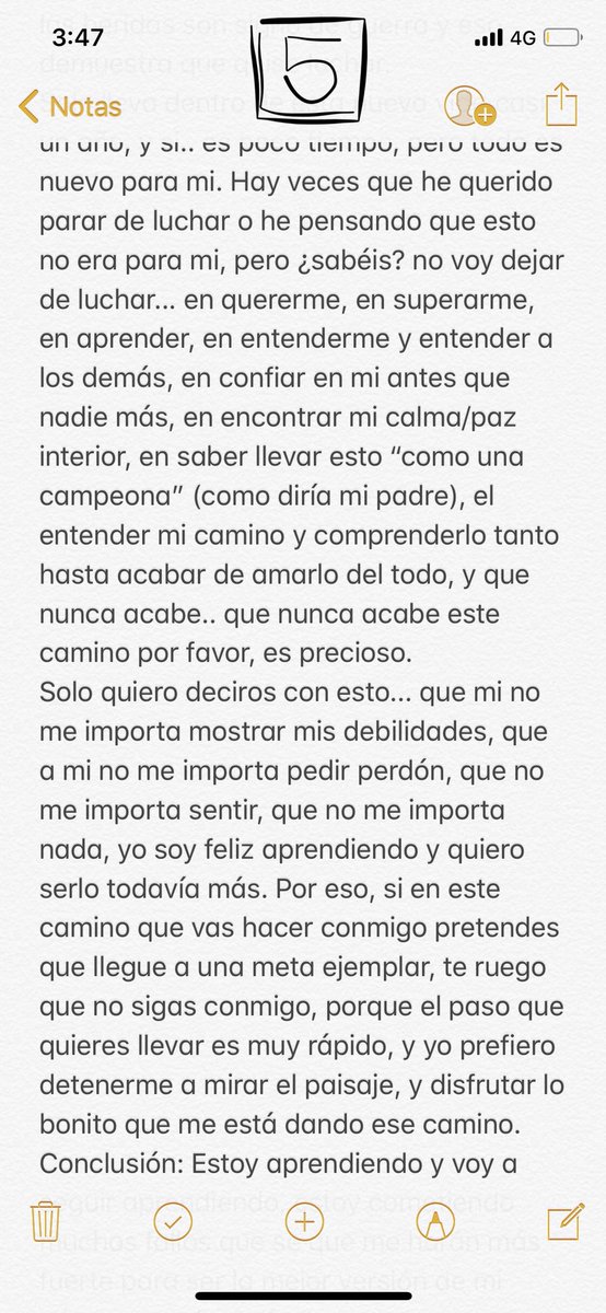 Aitanax's tweet photo. Esta es la continuación, si estas despierto y te aburres... lee! (arriba están los números para tener un orden, aunque la carta, si se le puede considerar carta, no sigue ningún orden por si sola jajajaja) https://t.co/ERVeXZkr7A