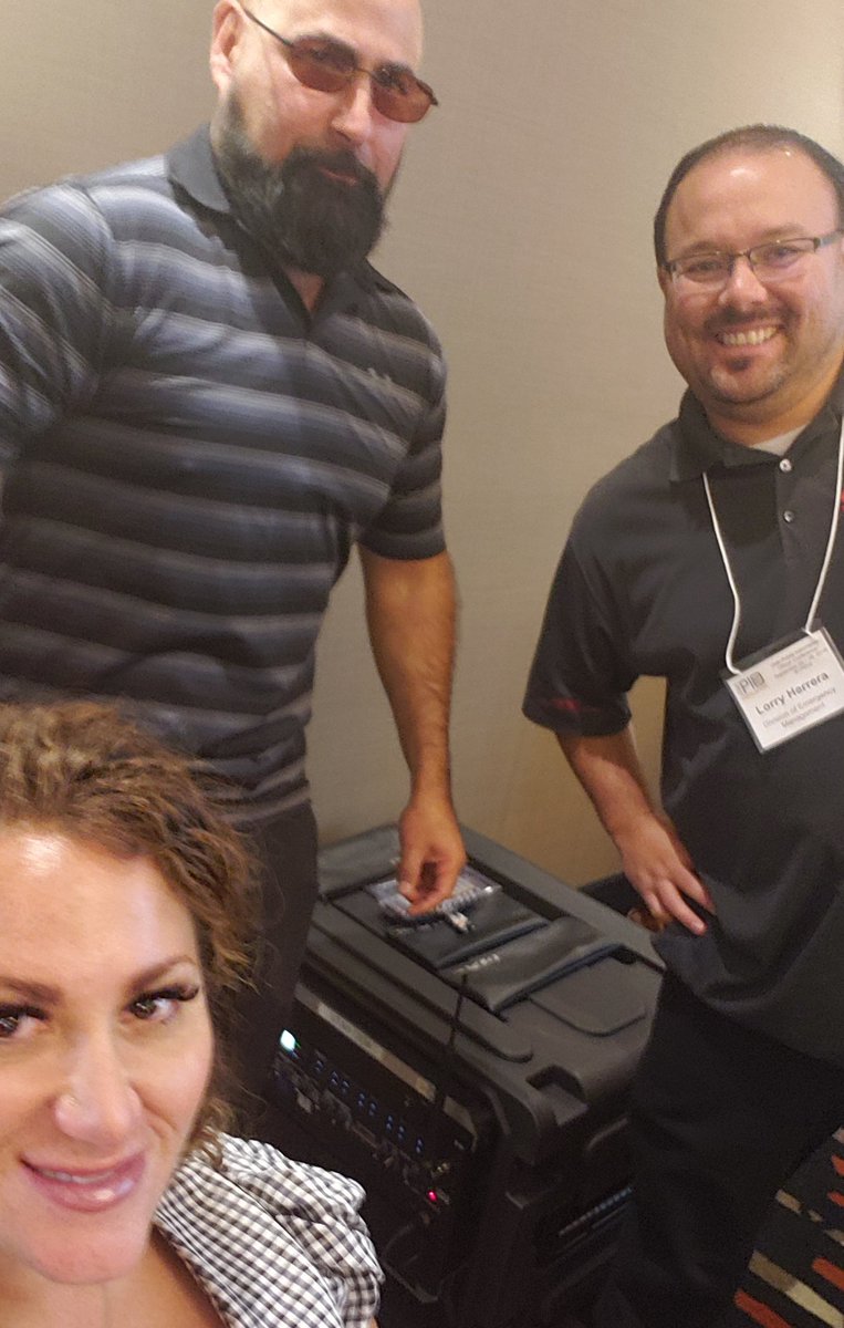 NayiPPG's tweet photo. Thank you for having me #UTPIO18 and special thanks to these AV guys (Dave not pictured), for making me sound good, my presentation going smoothly, and for just being a great to hang with! https://t.co/HUvOTxt8U3