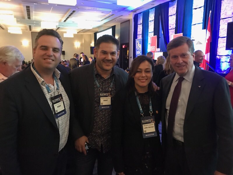 JohnTory's tweet photo. Glad to welcome the World Angel Investment Summit to Toronto to thank them for working with Toronto’s tech and entrepreneurial communities to get them the capital needed to take their businesses to the next level. #NACOWorldSummit https://t.co/Vz2QXIfVUg