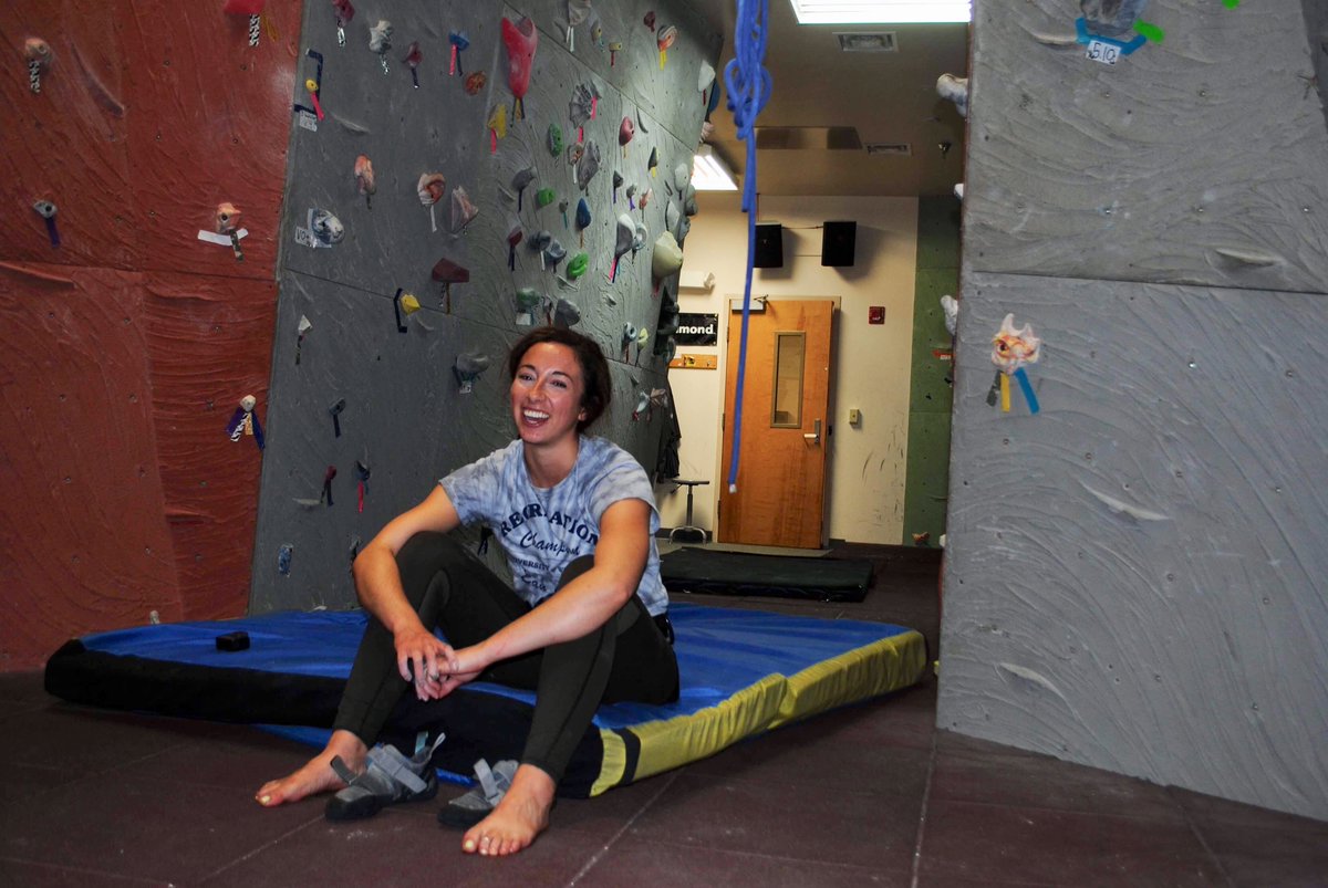 uasoutheast's tweet photo. Hey UAS! Have you checked out our climbing wall yet? Orientations are Wednesdays and Thursdays 6-8pm. All skill levels welcome! Grab some rock shoes and a harness at the front desk and get climbing! #stayactive #indoorrockclimbing #getoriented https://t.co/CVQRXX5plB