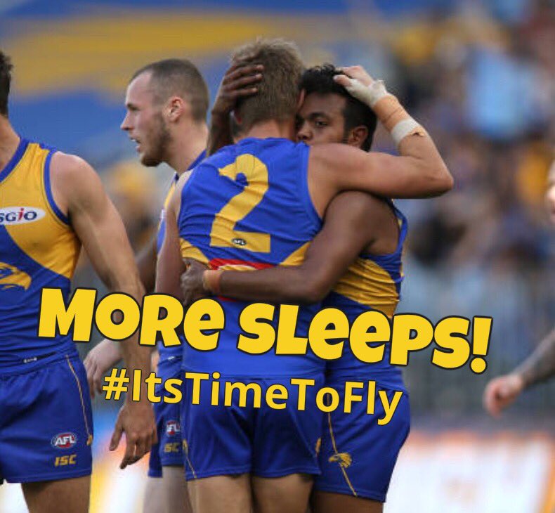 PB23WA's tweet photo. @WestCoastEagles #ItsTimeToFly https://t.co/kGk57UskPa
