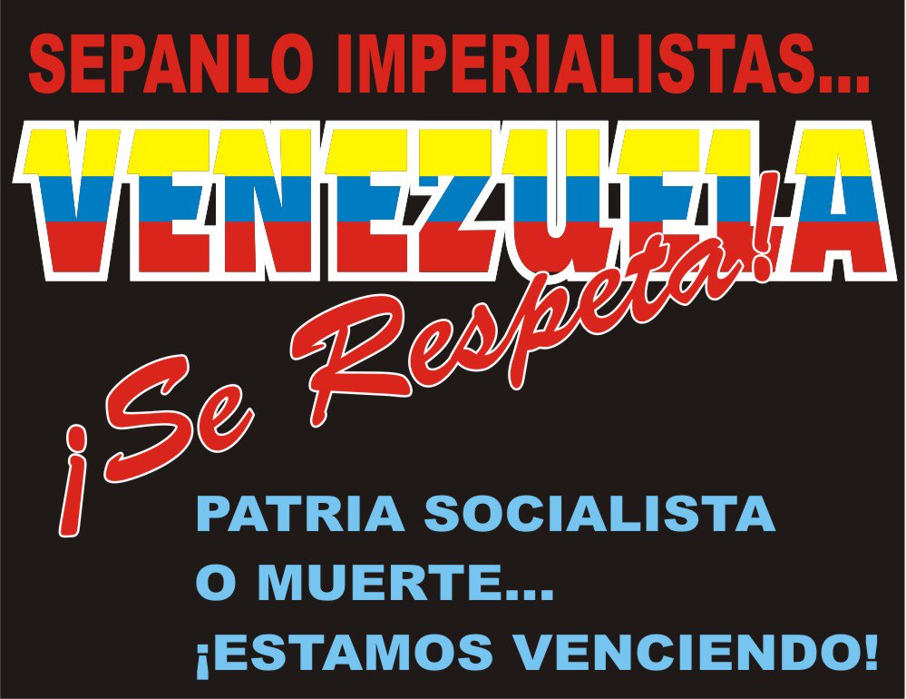 Clap26Q1's tweet photo. #VenezuelaAlzaSuVozEnLaONU por el derecho internacional no a la ingerencis https://t.co/T0Nj0vOcLh