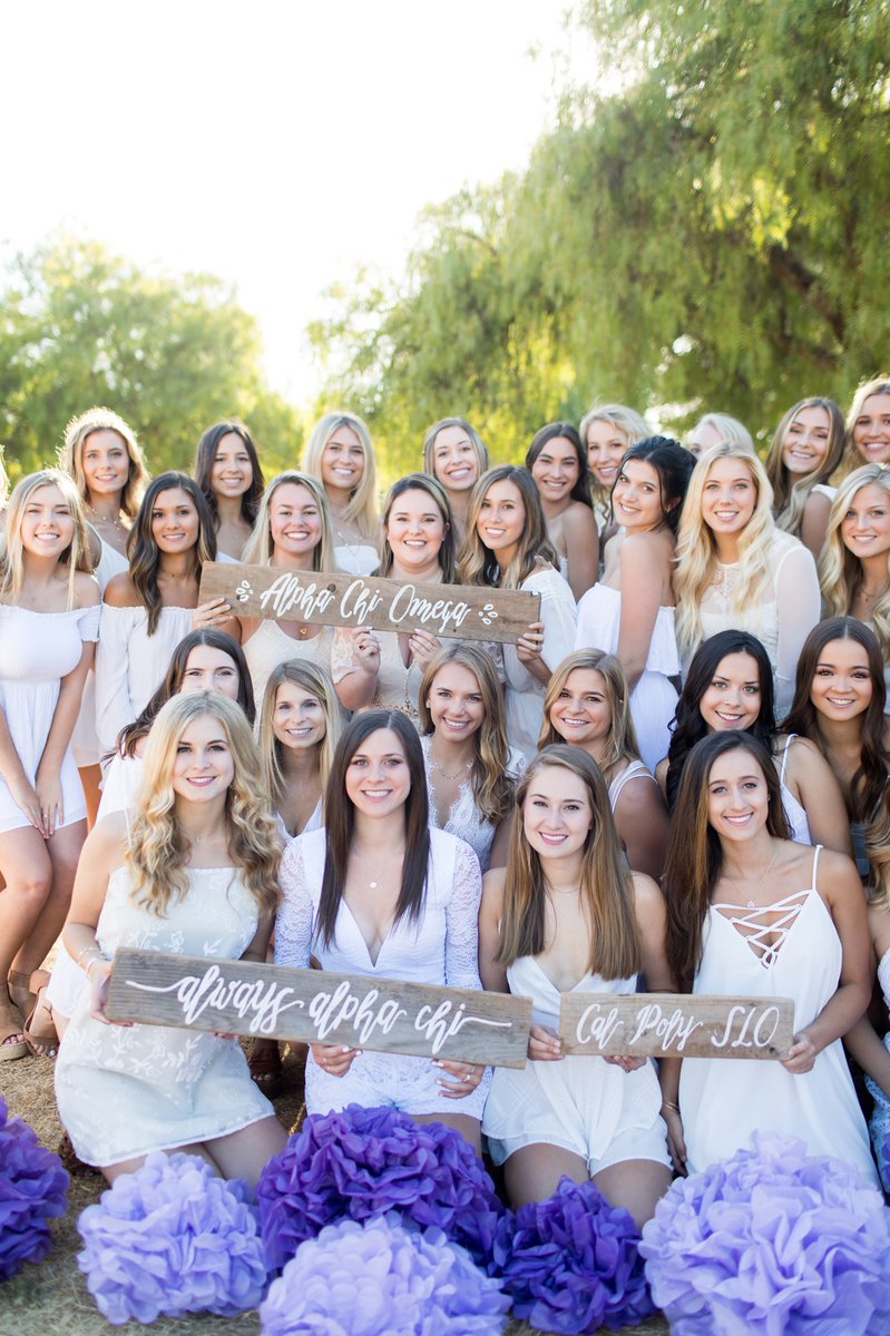 AXOCalPoly's tweet image. We love our sisters and these beautiful pictures by Asia Cronson✨ #gogreek #calpolyslo