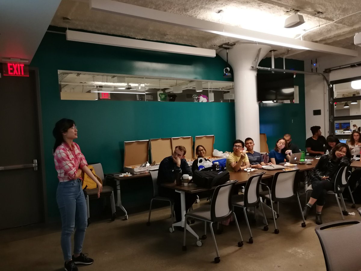 chenelaine's tweet photo. #MEMSI alum Melody shares her experiences to a packed house at the first infosession. The second one is coming up Thu Sept 27 at 6pm at the Trust Center. Free pizza! Sign up at https://t.co/G7Q8W3va37 cc @EshipMIT https://t.co/88mbyctHhJ