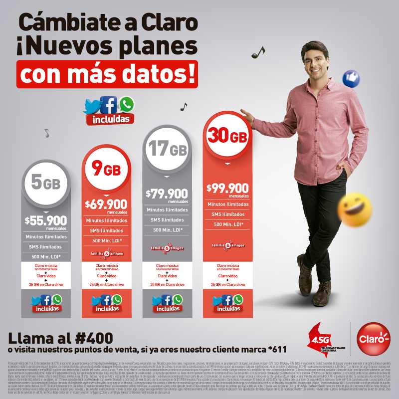 ClaroColombia's tweet photo. Con más datos: Compartirás tus memes favoritos, las canciones que no dejas de escuchar y la foto de tu crush 🙊. Ingresa ya 👉 https://t.co/RjZ1PCycC6 https://t.co/qFoR0MH7FV