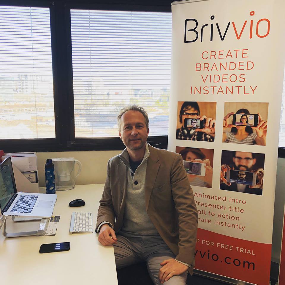 Meet Adrian King, founder of <a href="/brivvio/">Brivvio</a> and a 2018 participant of the <a href="/GRIFFINAcc/">GRIFFINAccelerator</a> Accelerator. Brivvio can create and share beautifully branded videos instantly #startupsoflevel5 #cbrin