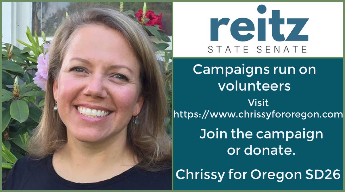 OregonIssues's tweet photo. @multcodems Campaigns run on volunteers! Join the campaign or donate. https://t.co/AcFOkM4itc

#MoveOregonForward #SupportStateDems https://t.co/JBb4gTzqpU