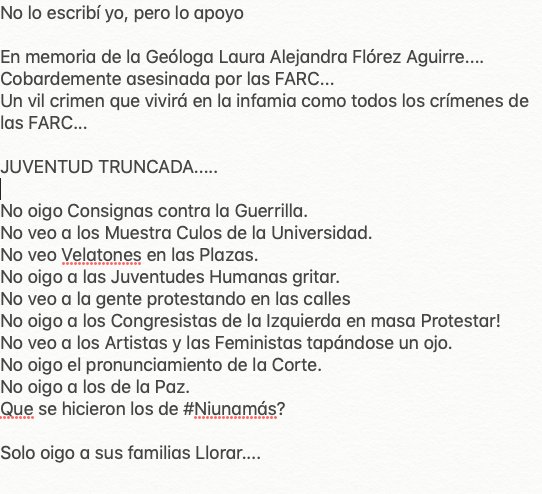 RicardoGalanO's tweet photo. Quisiera saber quien escribió esta nota de protesta a la que me sumo. https://t.co/6jeor2Qq1h