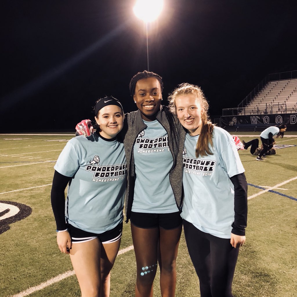 What can't these seniors do?! #powderpuff