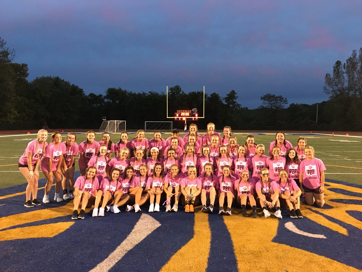SHS_JaguarFB's tweet image. Juniors win Powderpuff 21-14. Nice way to kick off homecoming activities from both the juniors and seniors. Great job ladies!