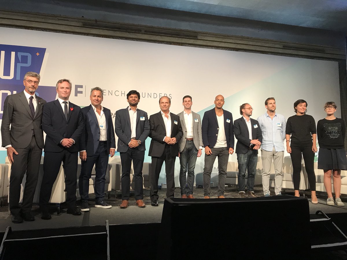 AClaireLegendre's tweet photo. Bravo @FrenchFounders et @BNPPamericas for an amazing #StartupTour2018 that showcased the best of @LaFrenchTech in the US. We are very happy for the winner @Storefront, proud flag bearer of @FrenchTechNYC ! https://t.co/rcEHxCpcYB