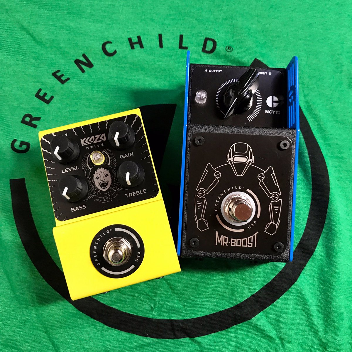 toneblue_kobe's tweet photo. Greenchildから素晴らしいペダルが届きました!詳細は後日改めてお知らせ致します。
#greenchild #greenchildamps #klazodrive #mrboost #gcmrboost #guitareffects #guitarpedals #geartalk #knowyourtone #pedalboard #toneblue https://t.co/sVp4boVw0g