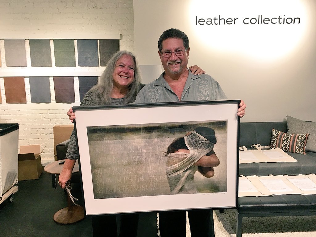 LAFamilyHousing's tweet photo. NOW: #ArtandHome2018 @roomandboard! The artwork is going so don’t miss out! 50% of proceeds support LAFH’s mission to end homelessness in people’s lives. #bethekeyhome https://t.co/WczZiL2otV