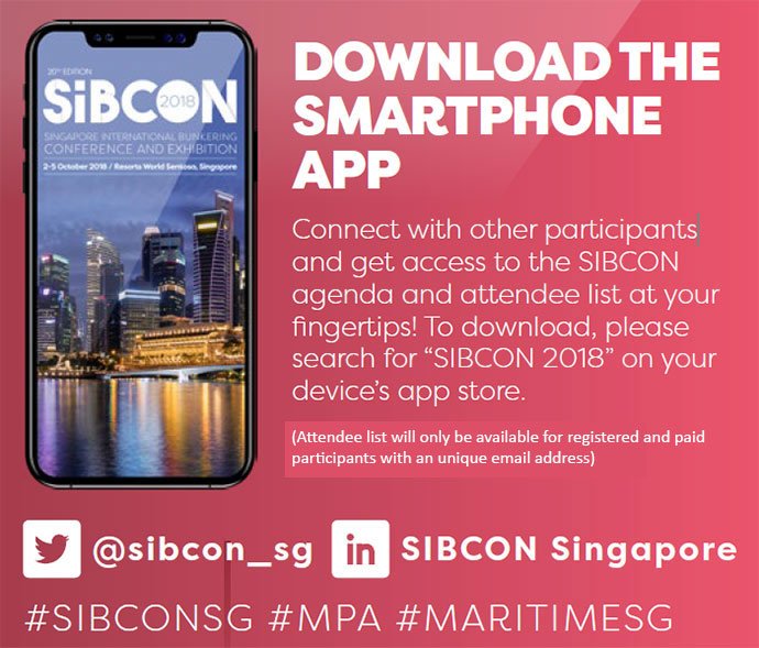 Have you downloaded the SIBCON 2018 app yet? This free app puts the entire conference at your fingertips and let you connect with attendees before, during and after the event! #SIBCONSG #Maritime 

Download the app here: bit.ly/2OaH2If
