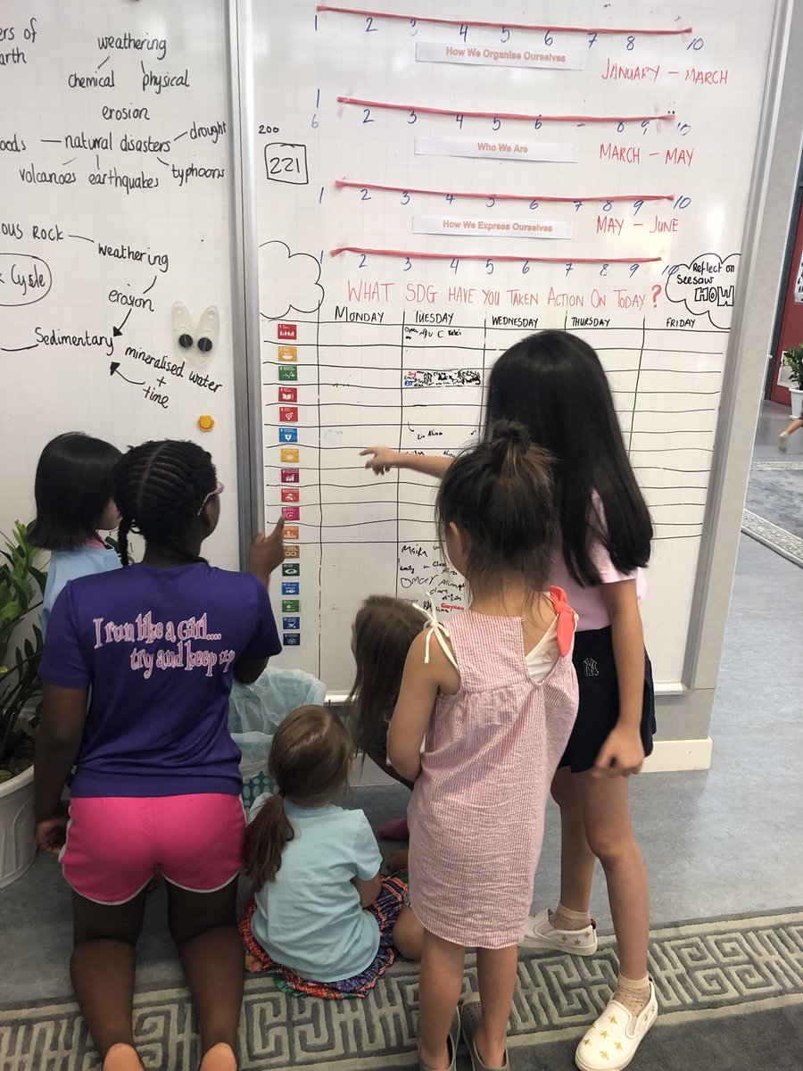 melleytaylor's tweet photo. What SDG superpower would you have? Our k2 buddies are the world's new superheroes, turning ocean plastic into fish food &amp; all gardens to grow vegies! #unis4a @UNIS_Hanoi #generationIB #worldslargestlesson #GlobalGoals #TeachSDGs @TheWorldsLesson @theGlobalGoals @SDGaction https://t.co/zFdCb71bwu