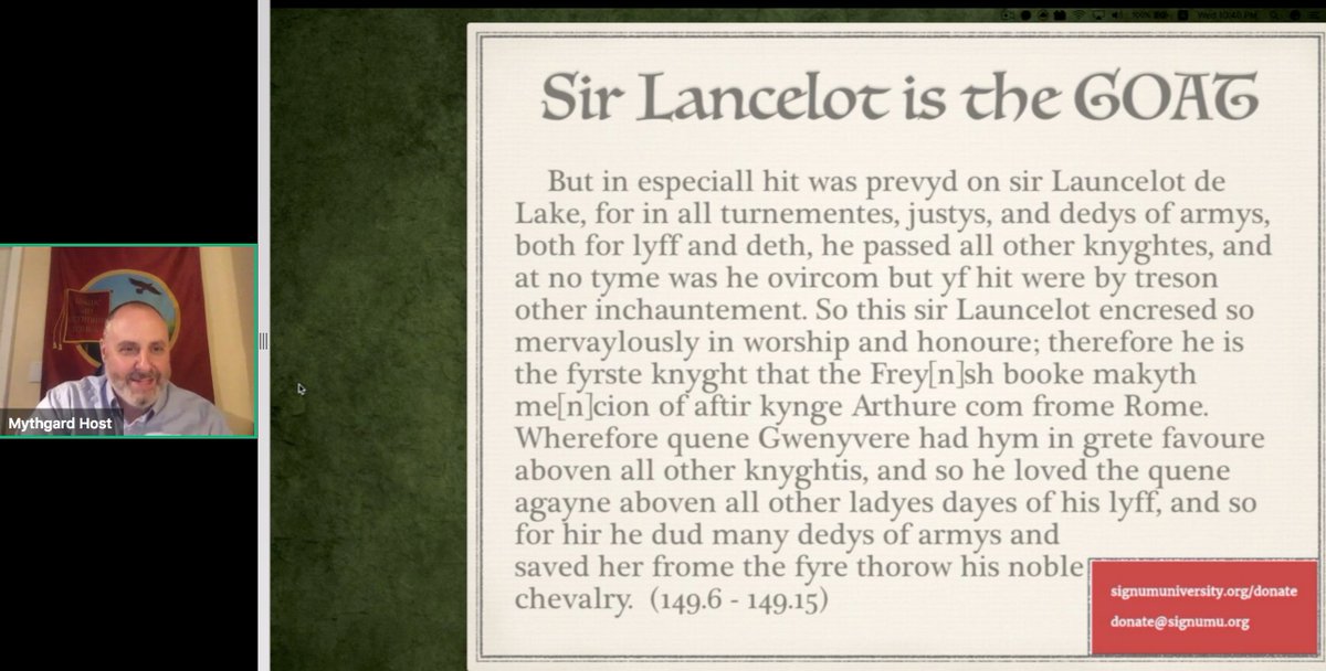 “Sir Lancelot is the GOAT” – best headline you’ll read today

#GOAT #Malory #MorteDarthur #medievaltwitter #middleenglish #arthuriana #FolkloreThursday 

mythgard.org/academy/morte-…