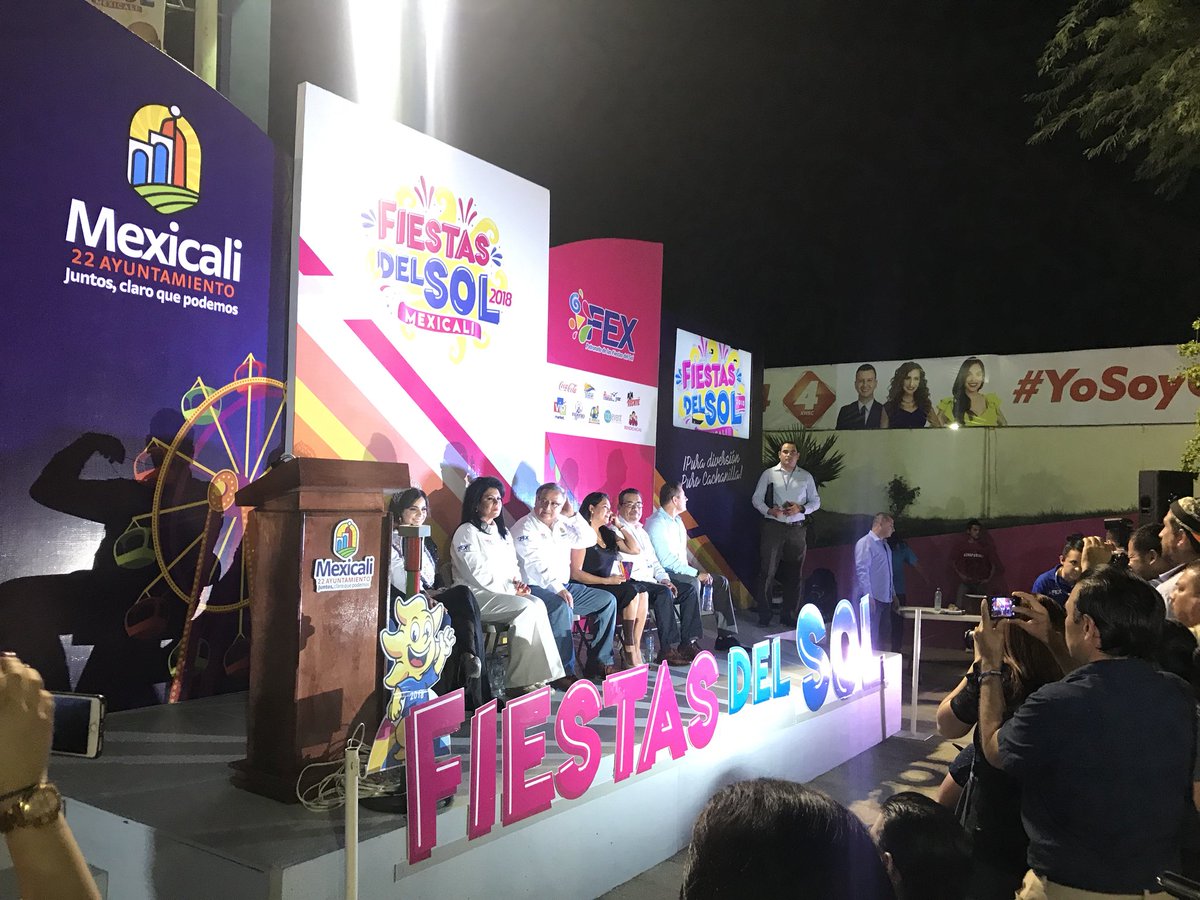 RiveraGas's tweet photo. Estamos en la inauguración de las Fiestas Del Sol en Mexicali #RiveraGas #FiestasDelSol #Mexicali https://t.co/Hc9IBjiM63