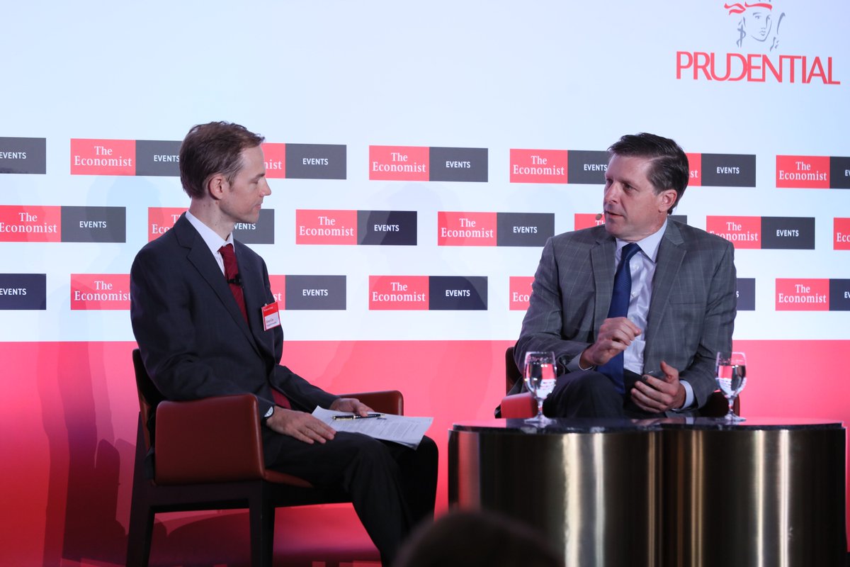 EconomistEvents's tweet photo. Special interview at #EconLongevity: How the science of #ageing is extending #lifespans, with Brian Kennedy from National University Health System (NUHS), Singapore and @s1moncox @TheEconomist https://t.co/Js6DtXFD1s