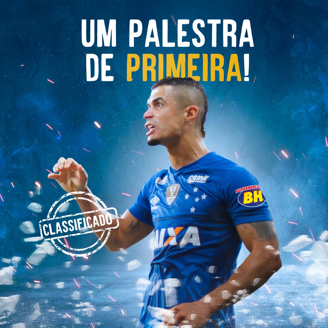 Cruzeiro's tweet photo. A imagem já diz tudo 🔵⚪🦊👊🏼 https://t.co/GG4RaPXn79