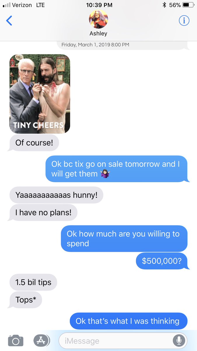alliewagon's tweet photo. Trying to decide which tickets to buy for a night with our sweet henny angel @jvn 💸 #priceless #canyoubelieve @tennissmash https://t.co/geIJEwQuvz
