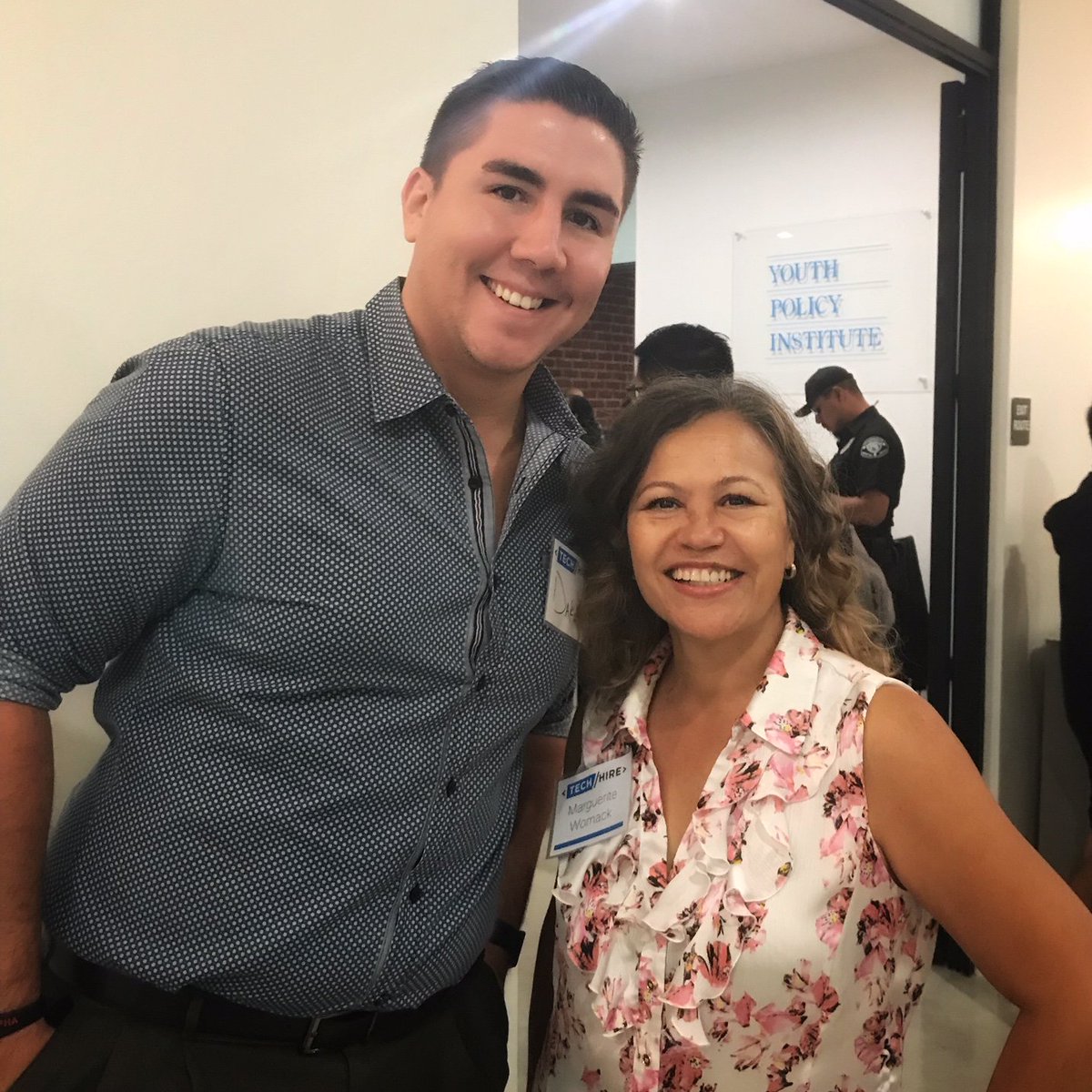 TechHireLA's tweet image. Look who dropped in! #AnnenbergTech  @Annenberg_FDN @YPIusa