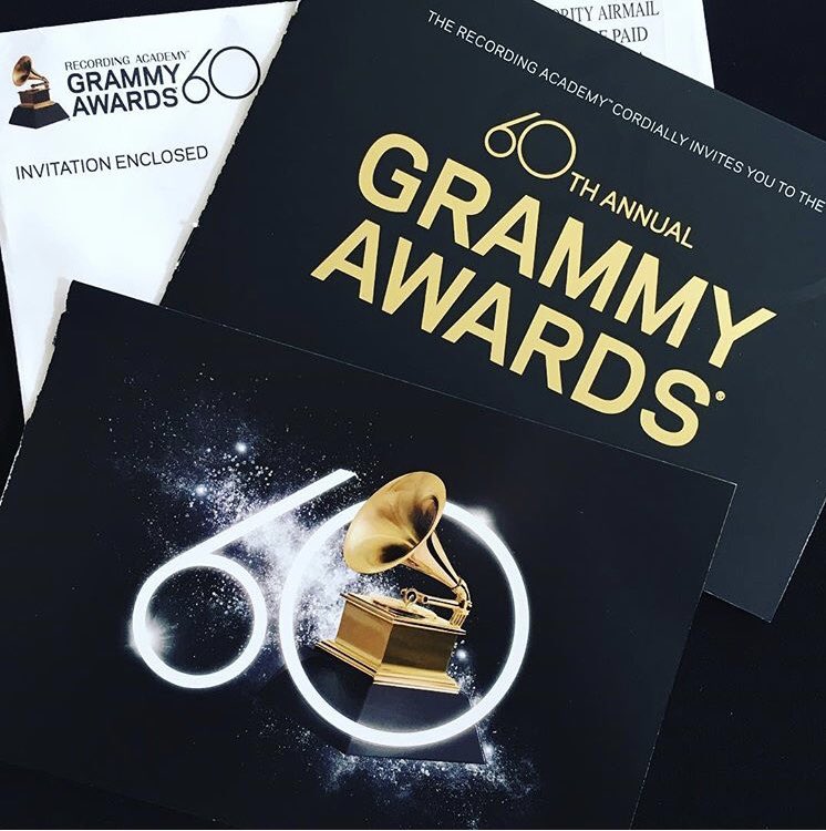MissSapphire_'s tweet photo. Was an honour to be #invited to the #60th #Grammy #Awards biggest night in #music ! #grammys #glamour #musicislife 😎🎶 #followme for more behind the scenes in #music ☺️✨ @misssapphire_ https://t.co/AjoJEEkLKj