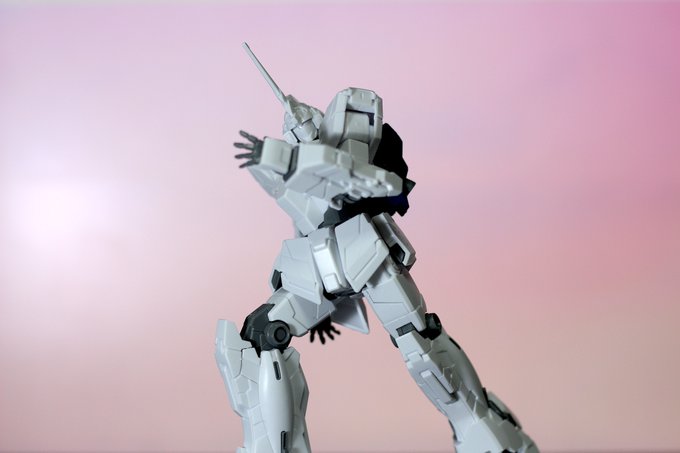 初めてのガンプラ Hgucユニコーンガンダムを素組みで作ってみた