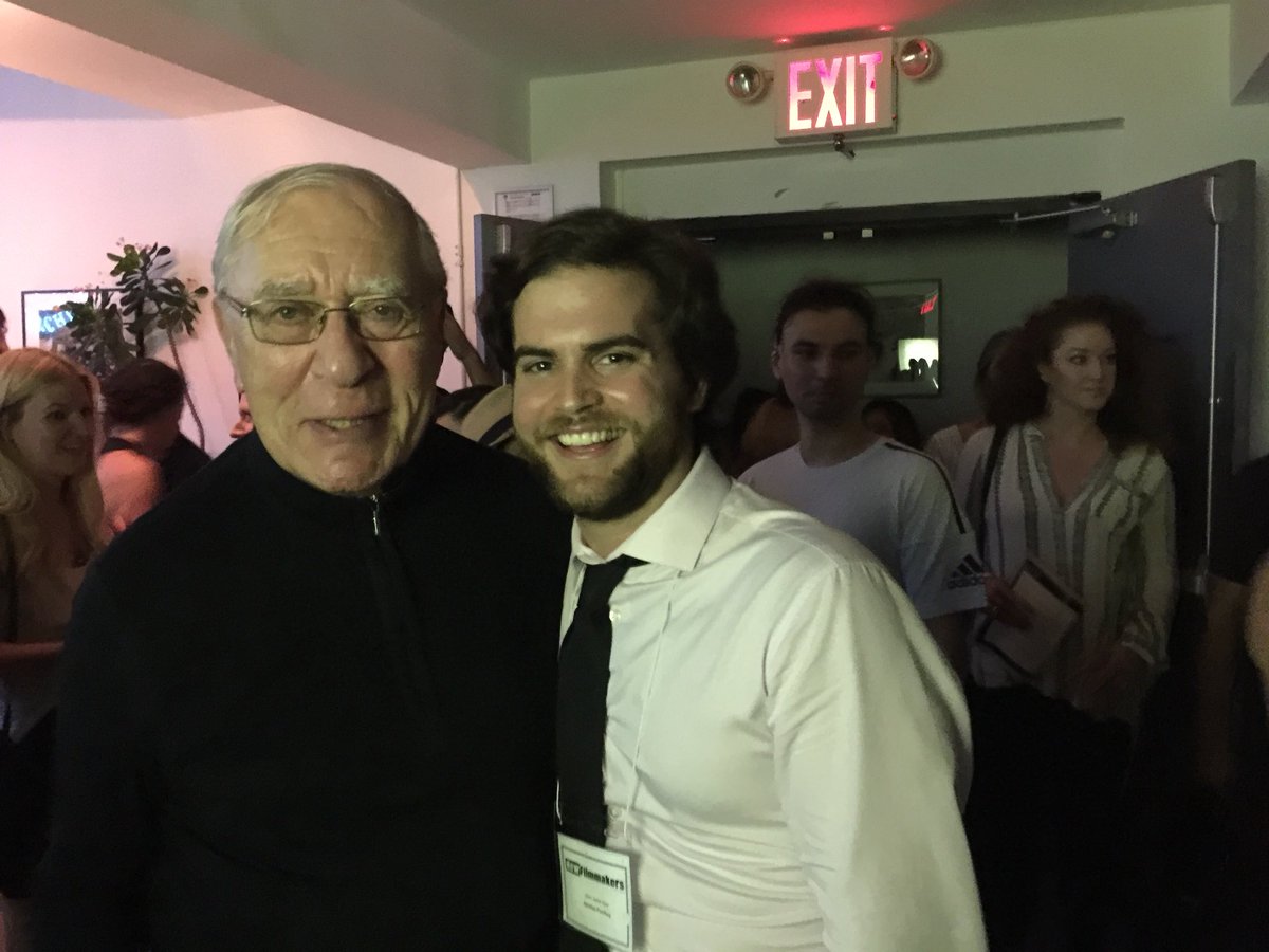 ArthurAlbertTV's tweet photo. Bravo, @johnashesay! So happy to be at the NY premiere of your first feature-length movie! Keep an eye on this “triple-threat” #writerdirectoractor, folks! #filmmaker #supportindiefilm #newfilmmakersNY https://t.co/6P1Bgdshi1