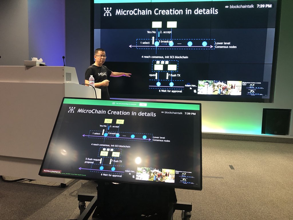dnaleci's tweet photo. MOAC’s CEO David Chen is doing a deep dive about multilayer design of blockchain with all the smartest googlers from mountain view headquarter in Silicon Valley!   #MOAC #googler #googleblockchain https://t.co/DI7LJN72B7