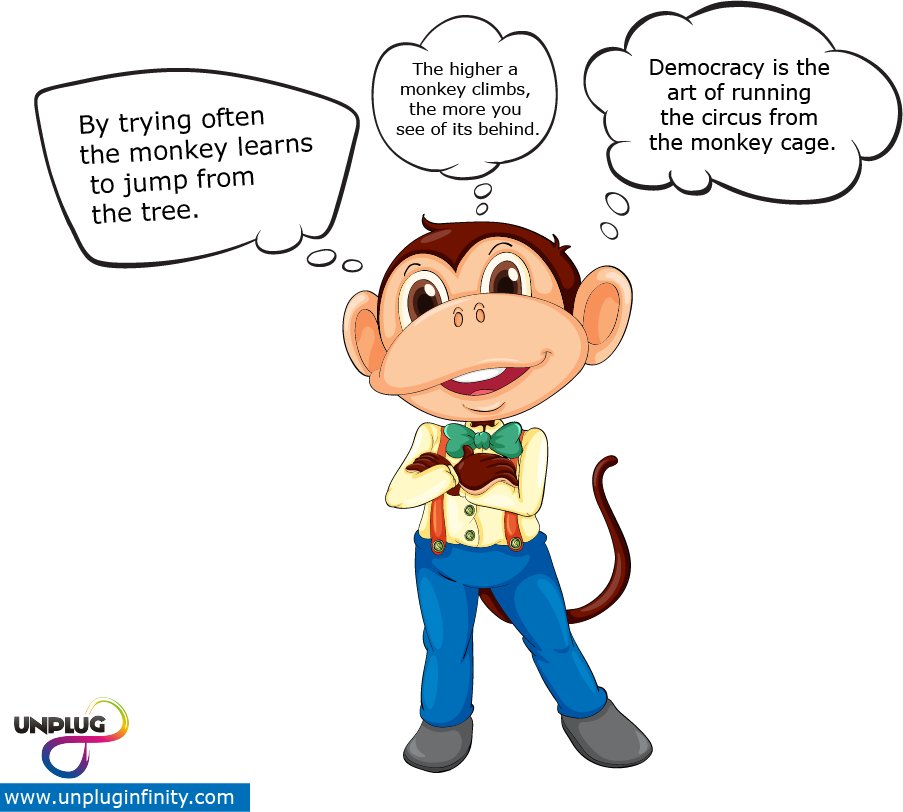 UnplugInfinity's tweet photo. "Democracy is the art of running the circus from the monkey cage."
#ThursdayThoughts #ThursdayMotivation #quotes #quotesoftheday #Democracy #unpluginfinity #monkey https://t.co/18hTF9nWM1