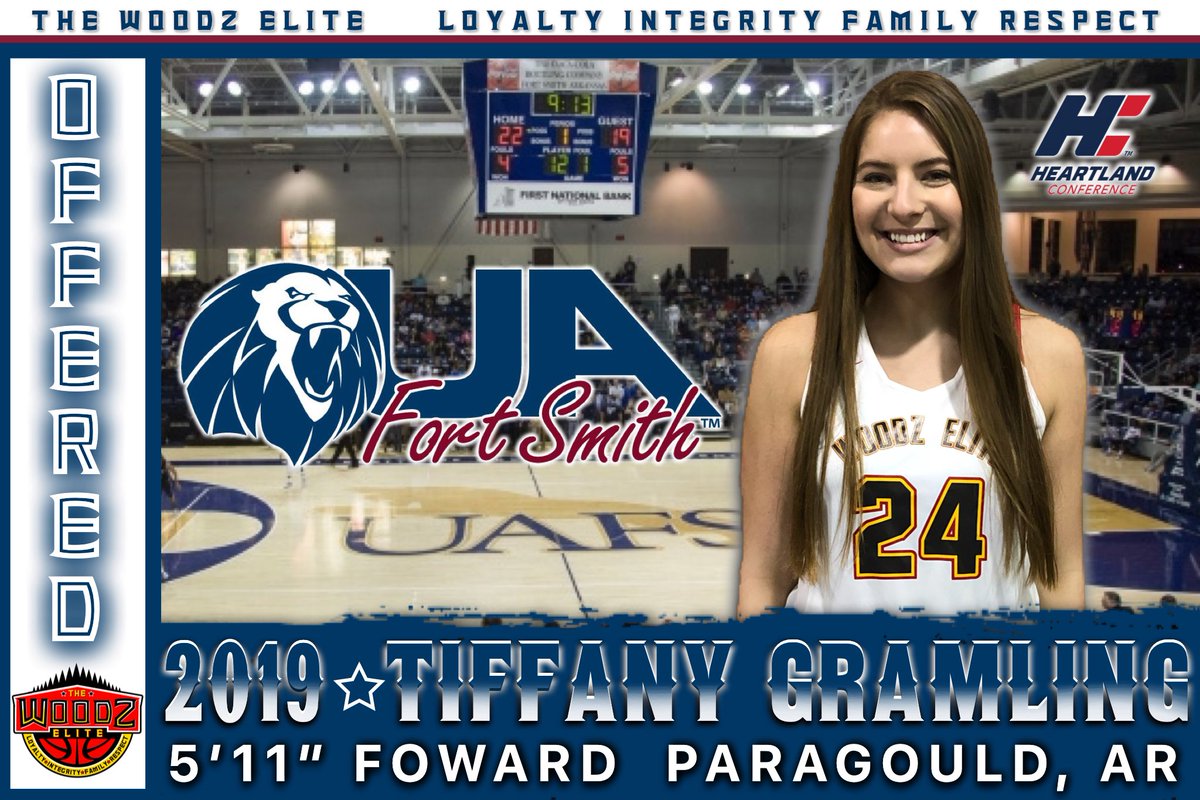 Congratulations 2019 <a href="/tiffanyyyy24/">Tiffany Gramling</a> on her offer from HC <a href="/TariC21/">Tari Cummings</a> &amp; <a href="/UAFSWBB/">UAFS WBB</a> I 👀👀👀U! Go girl! #WEfamily
