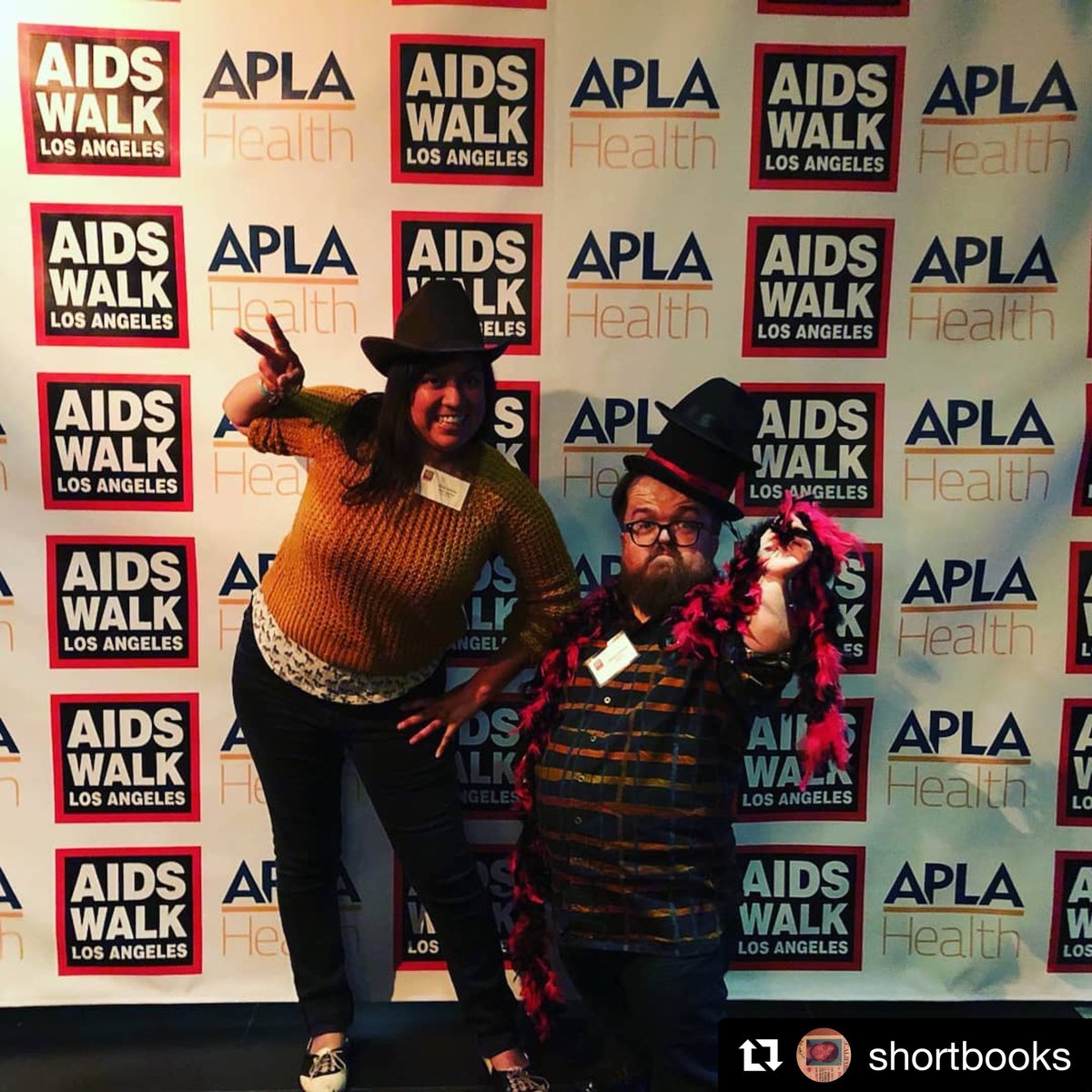 DJZibaZ's tweet photo. Walking in #AidsWalkLA for the 2nd year in a row with #TeamLAPL Sun. Oct. 21st, 2018! #Repost .@littledome https://t.co/NsX4g7UbE0