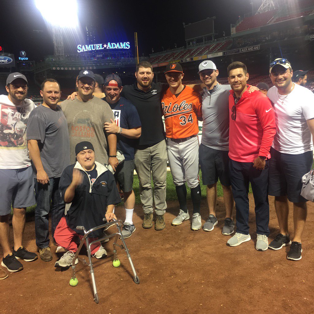 AndreoliJohn's tweet photo. St. John’s Class of 2008 - great night at Fenway Park https://t.co/1clKV0ATCq