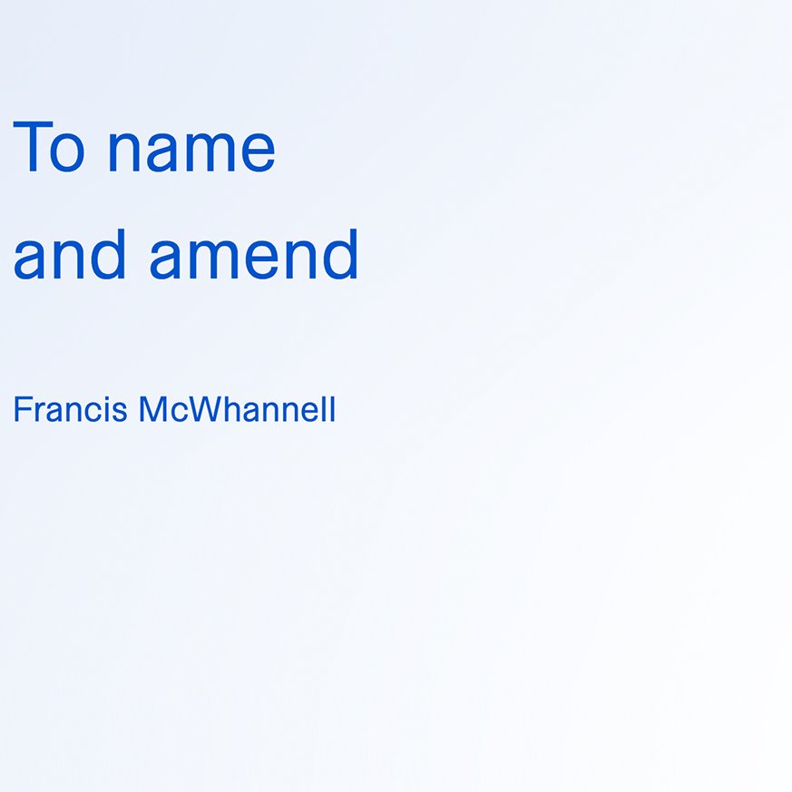 extendedconvo's tweet photo. "What concessions should be made for those who do not recognise changes in the rules of engagement?" Read Francis McWhannell's essay "To name and amend" on Extended Conversations. https://t.co/hYZNnXeUpC https://t.co/HNyZ4YGuav