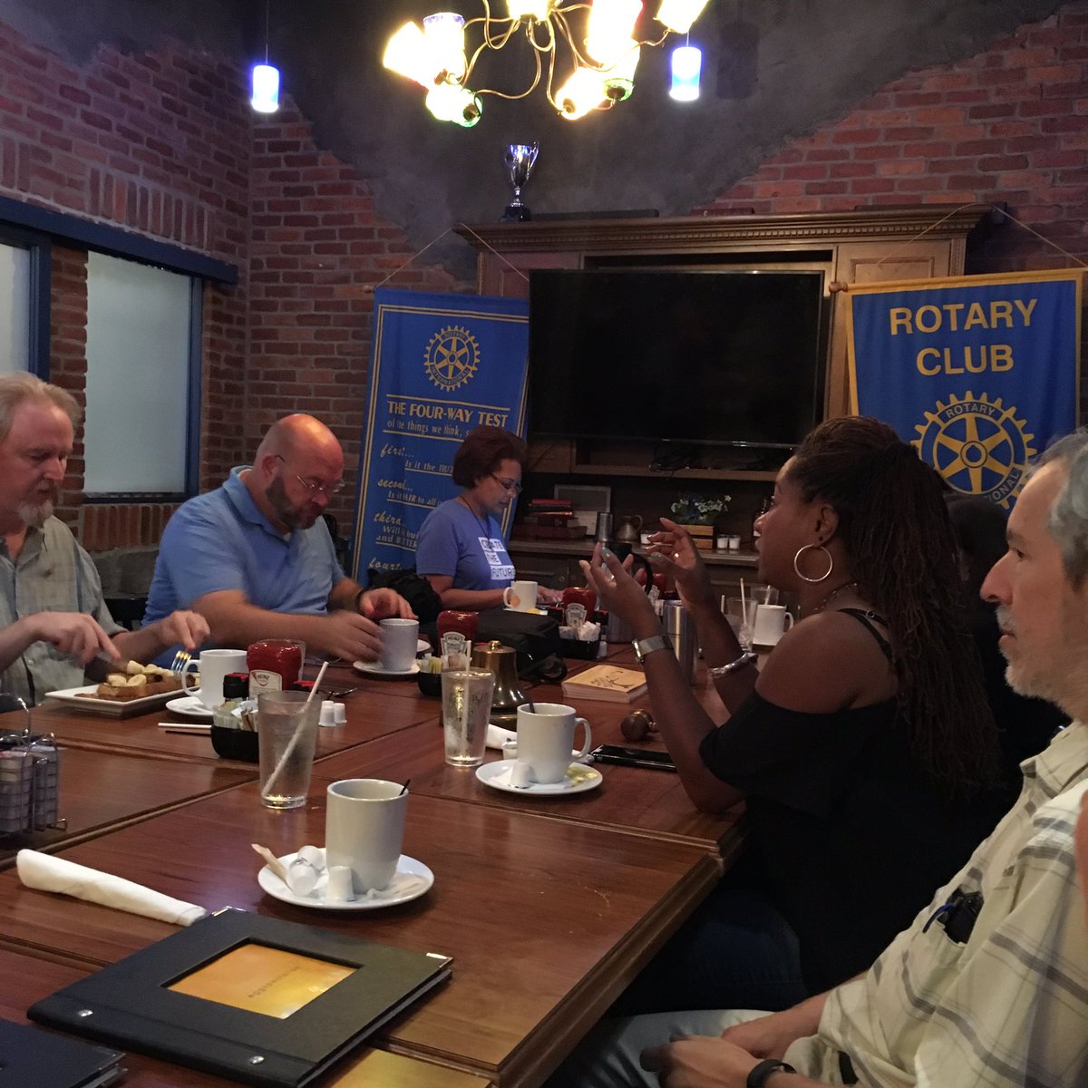 1913post's tweet photo. Enjoyed attending the Silver Spring Rotary Club last week and promoted our Oct 24 Oktoberfest fundraiser, #pintsforpolio, hosted by @DupontRotary https://t.co/fKOpnbbyTa