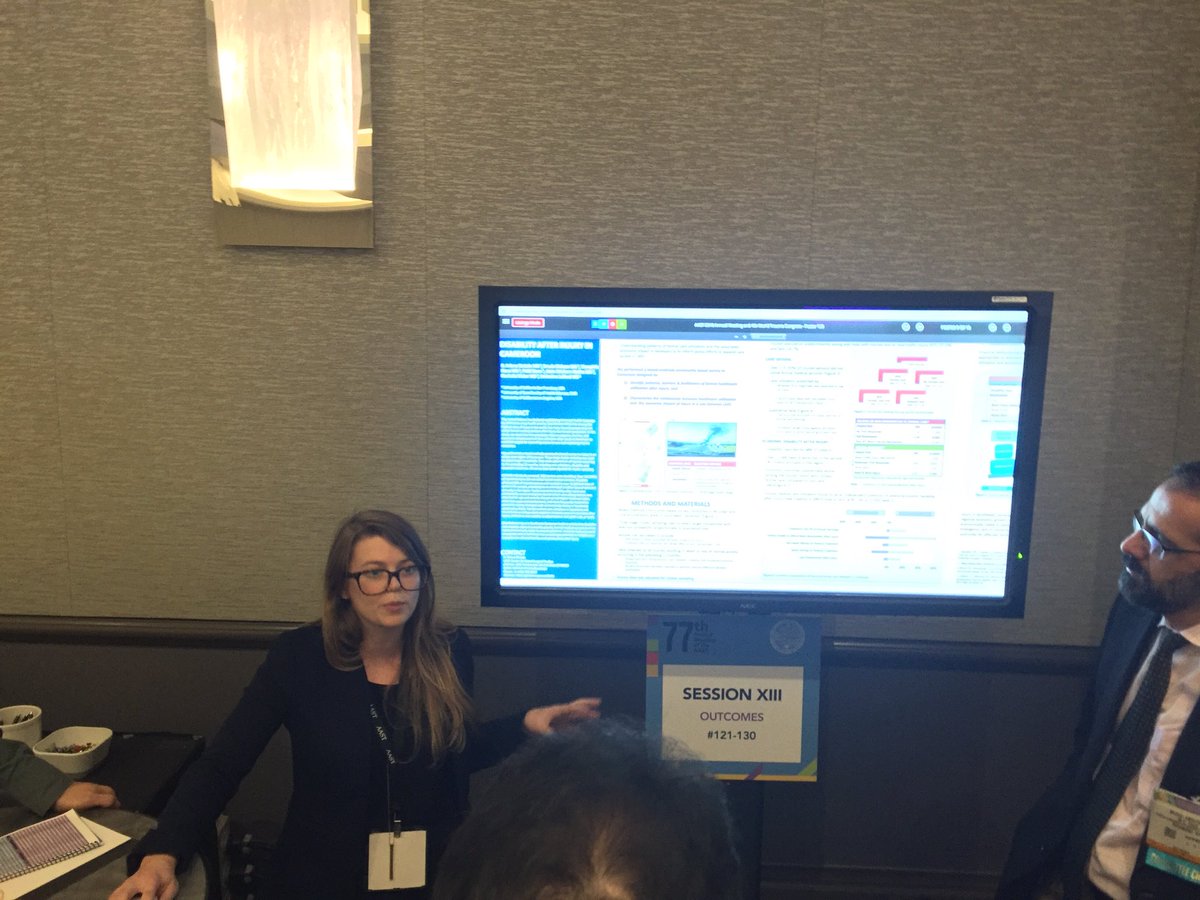 TraumaDocSF's tweet photo. Great to see our @UCSFSurgery @ucsf #zsfgh presenting their research at #aast2018, #wtc2018. Drs Anamaria Robles &amp; Ariane Christie presenting their great work. #womeninsurgey, #AWSatAAST, #womeninmedicine https://t.co/cmpBkVnrhr