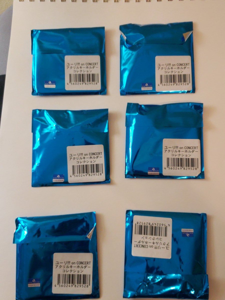 usagimcd's tweet image. Ok, concert goods arrived today and blind fun shall now commence! I will open on bbn order per request and post in this thread. Pick 1-6. #5 has been taken first. Enjoy! #YOImerch