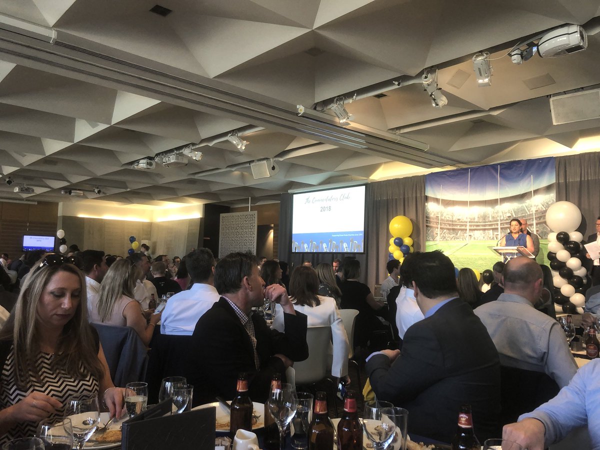 It’s great to be part of the commentators luncheon with <a href="/ICommAUS/">IComm Australia</a> hosting our valued customers today, this event is helping to also sponsor a great cause #backpacks4vickids