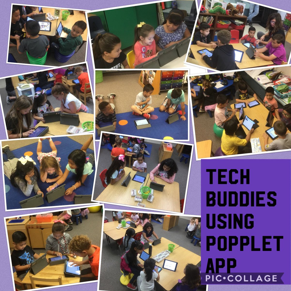 kteacher804's tweet photo. Love Wednesdays and Tech Buddies ❤️❤️ 3rd graders working with my TK’s ☺️our time goes so fast! @mrsfun502 @OGPrincipal @MrsBoudreauxVP #ogrocks https://t.co/5UGNvpMEiW